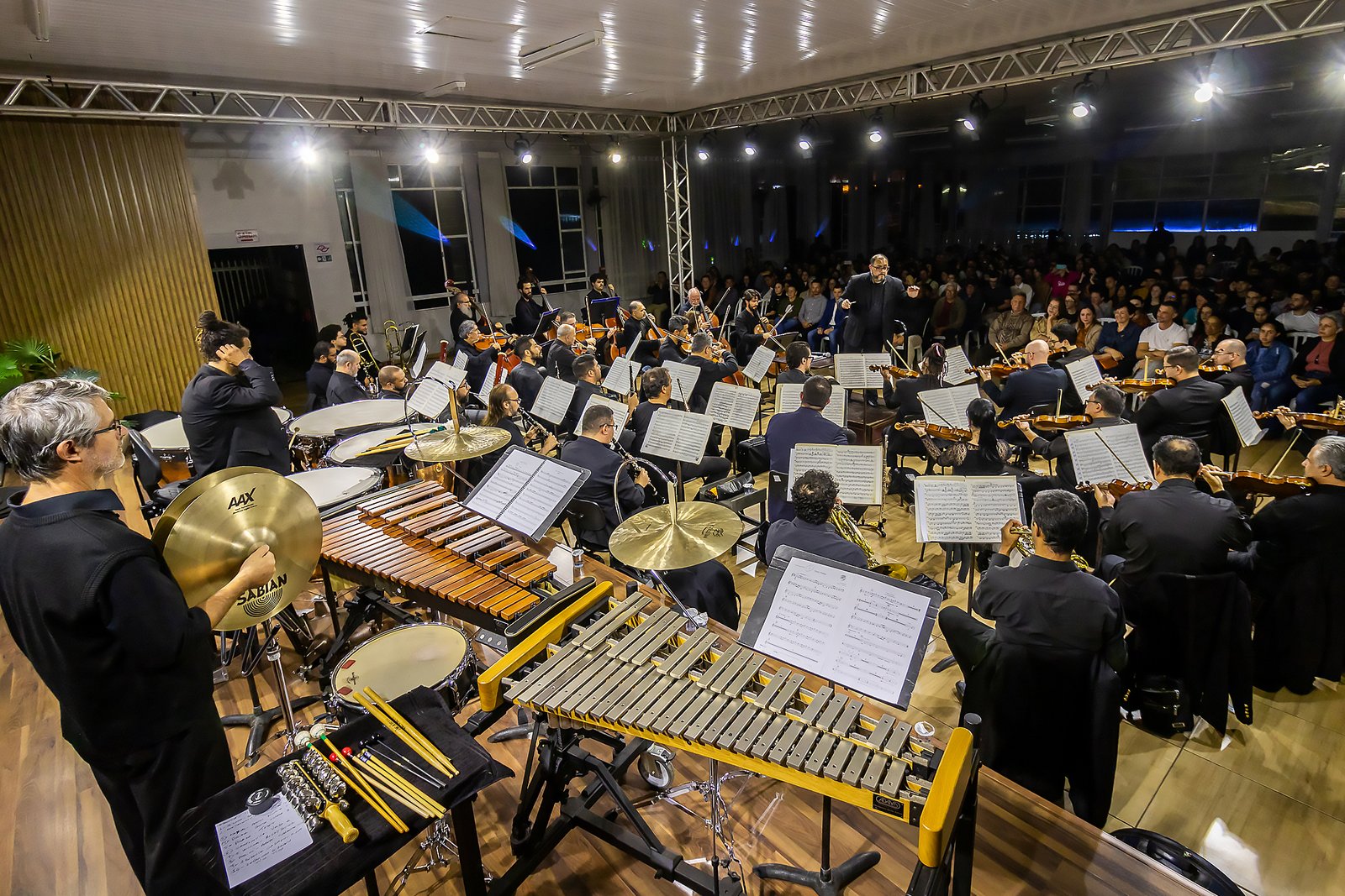 Araucária: concertos gratuitos da OSP unem música clássica, popular e trilhas de cinema