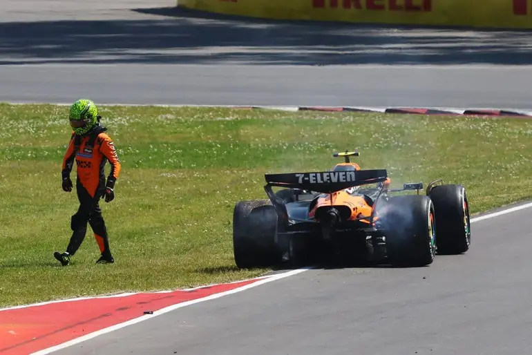 GP do Canadá: Mercedes de Russell leva a melhor em corrida marcada por acidente entre McLarens