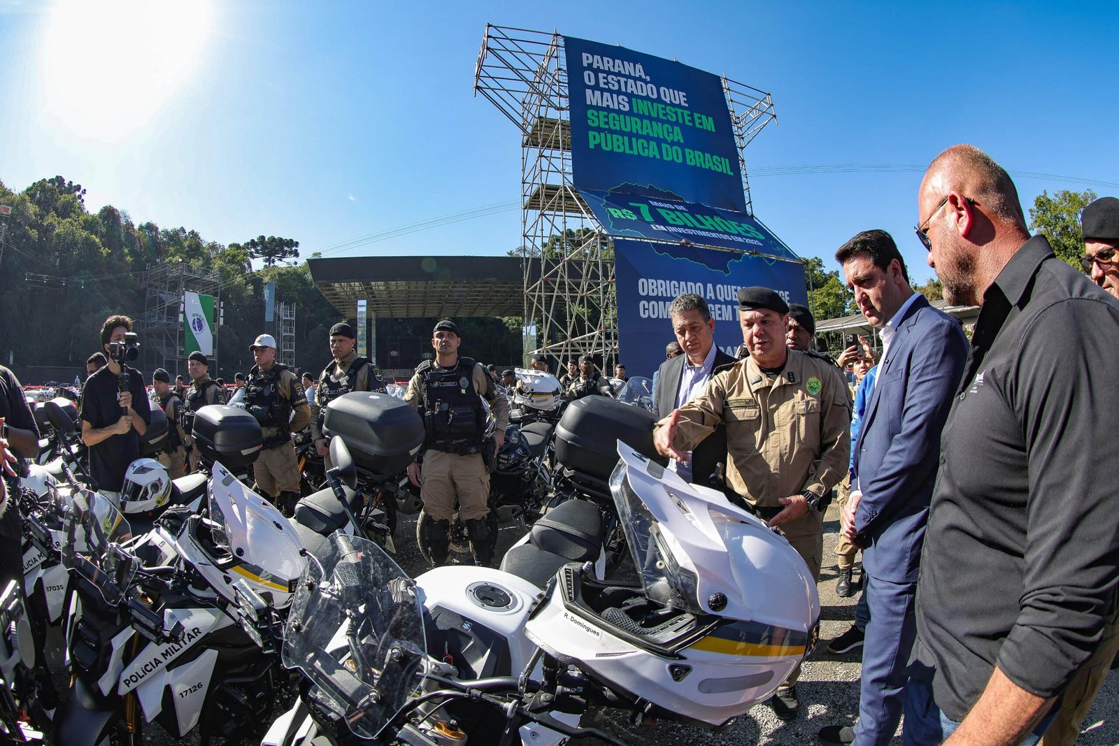 Das Ruas à Elite do BOPE: PMPR Recebe Frotas de Motos Triumph Tiger 900 e Suzuki GSX-100