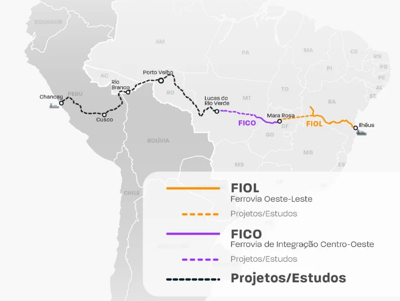 A Nova Rota da Seda Sul-Americana: Brasil e China se Unem Para Construir Ferrovia Até o Pacífico