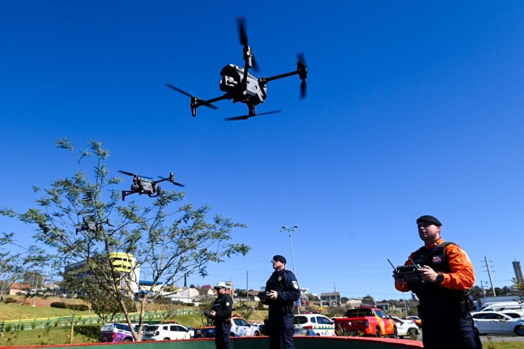 Ponta Grossa Investe em Drones com Câmera Térmica e Armas Menos Letais Para a Segurança