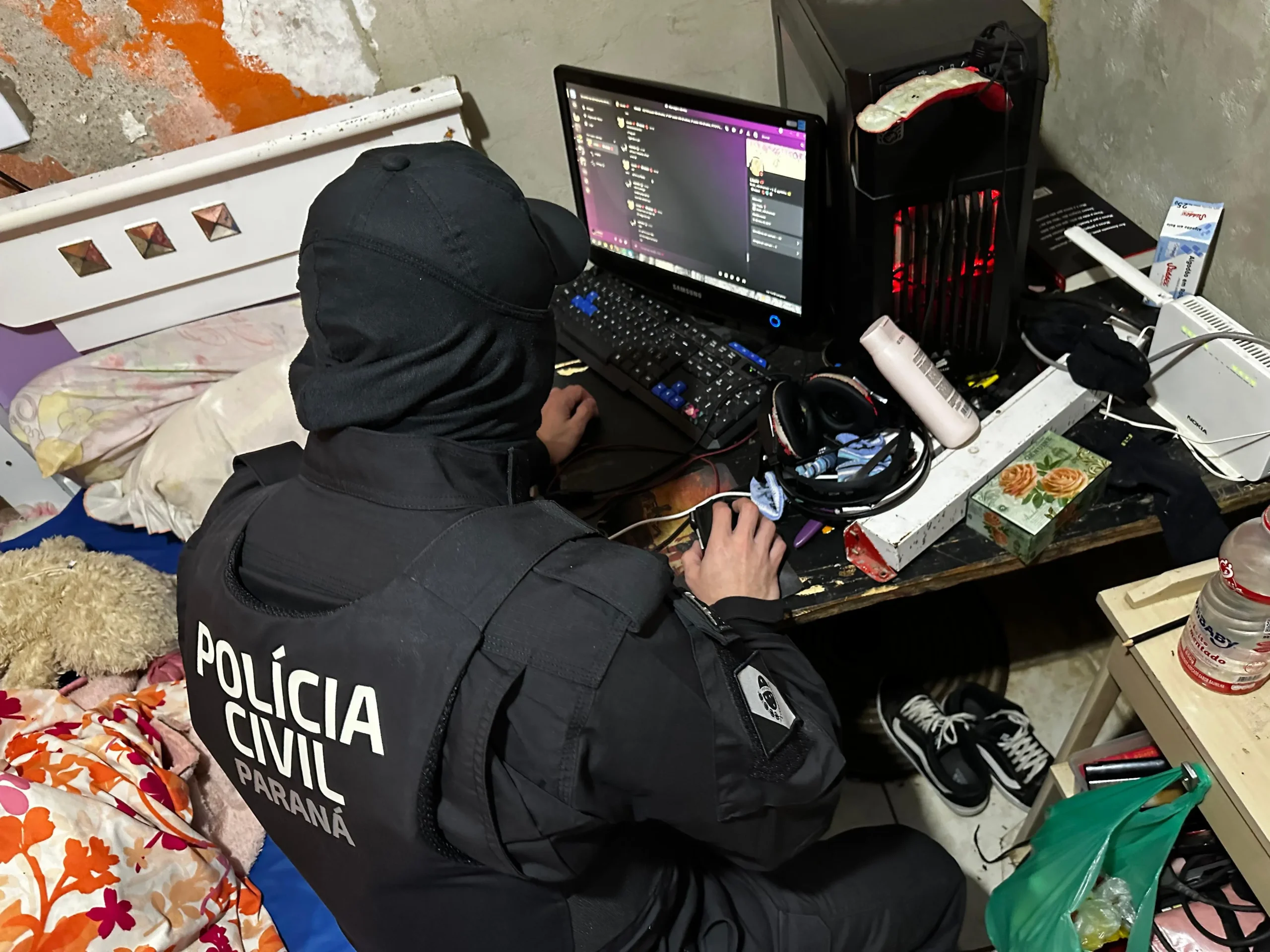 Operação em oito cidades: ação liderada pelo Paraná desarticula rede de crimes contra crianças