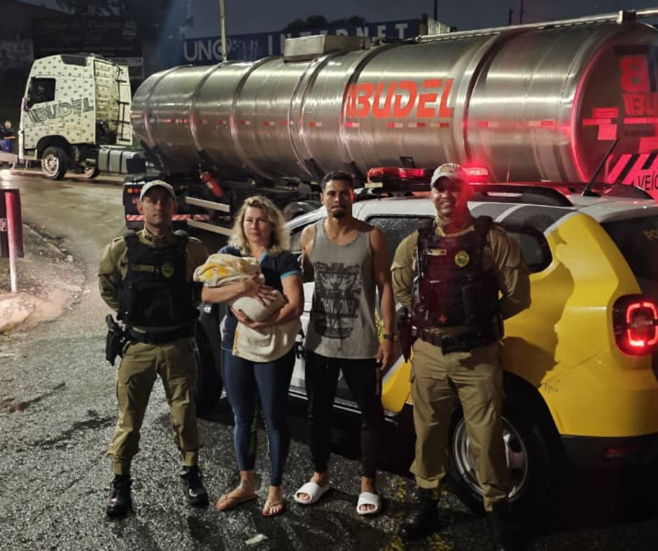 Muito Além do Trânsito: A História do Policial do BPTran que Virou Anjo da Guarda de um Bebê em Curitiba