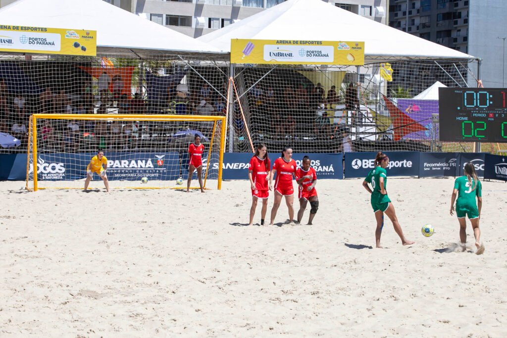 Chuva de gols e sol forte: Internacional e Avaí dominam as areias de Matinhos e conquistam a Copa Sul de Beach Soccer