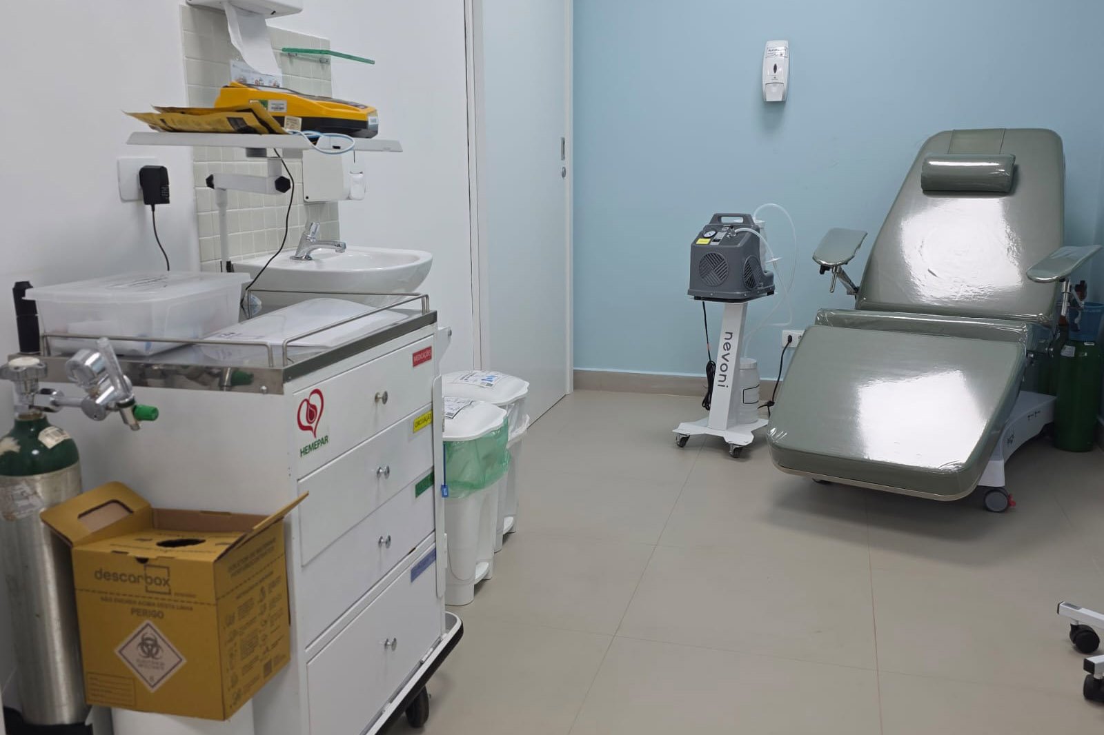 Mais sangue, mais vidas: Nova unidade em Londrina amplia coleta em 60% e facilita doação no centro da cidade