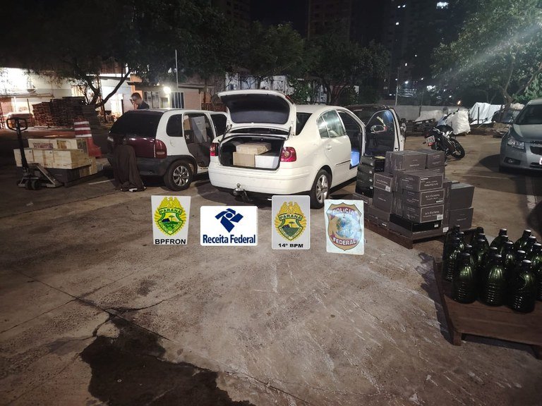 Cerco ao descaminho: Polícia Federal apreende 3,4 mil garrafas de vinho argentino em Londrina e Foz do Iguaçu