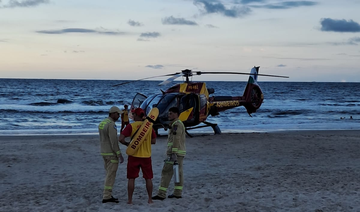 Atentado à segurança aérea: operador de drone é detido após impedir decolagem do Falcão 01 no litoral