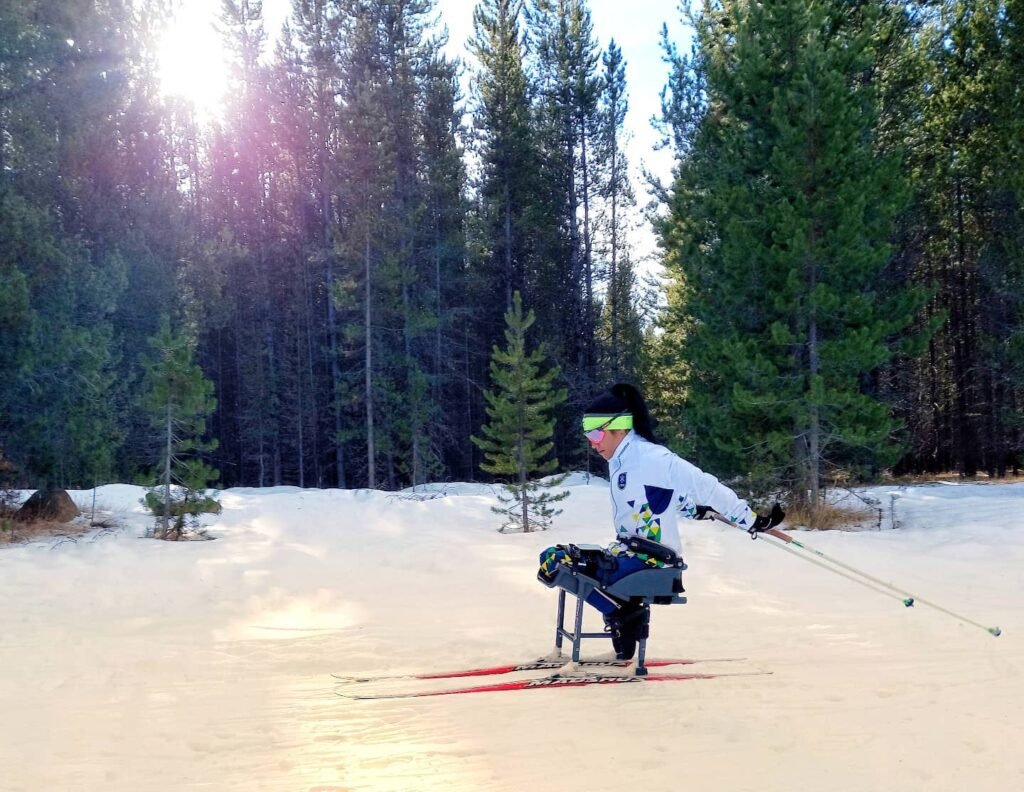Rumo a Milão: Paranaense Aline Rocha lidera delegação recorde do Brasil nos Jogos Paralímpicos de Inverno