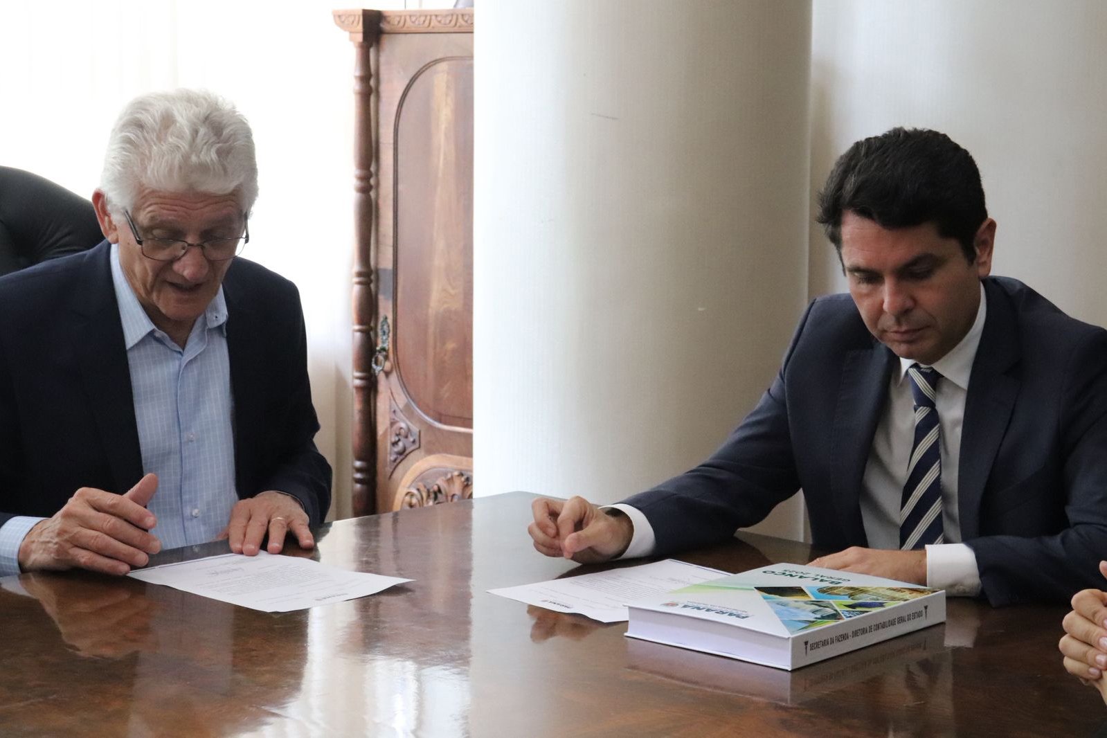 Fazenda entrega balanço de 2025 à Alep com destaque para investimento recorde de R$ 7,18 bilhões