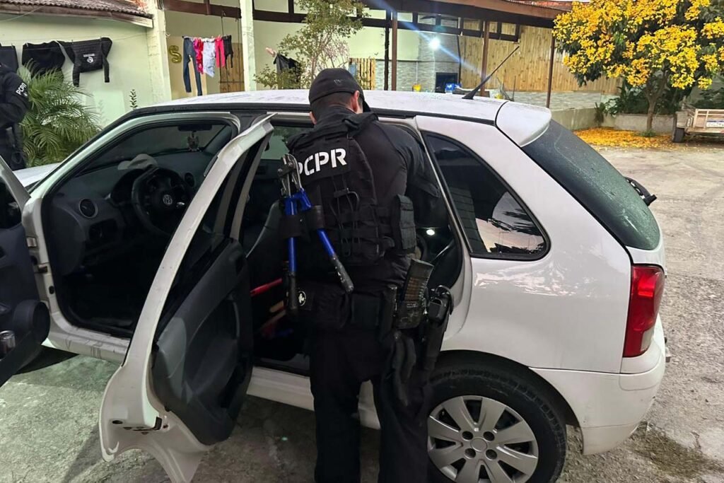 PCPR prende seis suspeitos de roubar R$ 1,5 milhão em cargas na Grande Curitiba