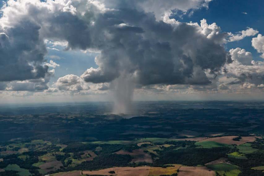 Gangorra térmica e temporais: veja a previsão do tempo para o Paraná nesta semana