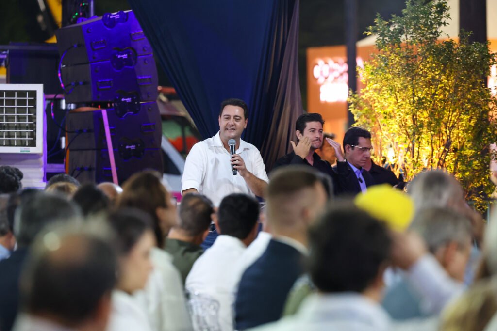 Ratinho Jr. abre a ExpoLondrina 2026 e exalta protagonismo do Paraná: "Supermercado do mundo"
