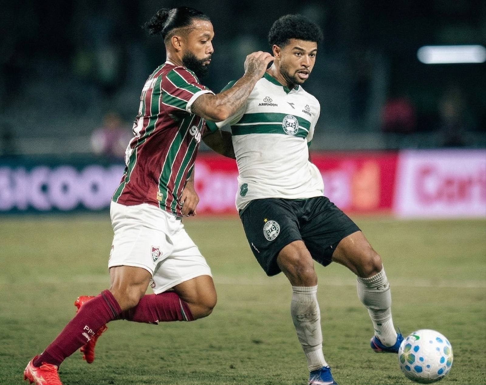 Coxa sai na frente diante da torcida, mas Fluminense arranca empate no Alto da Glória