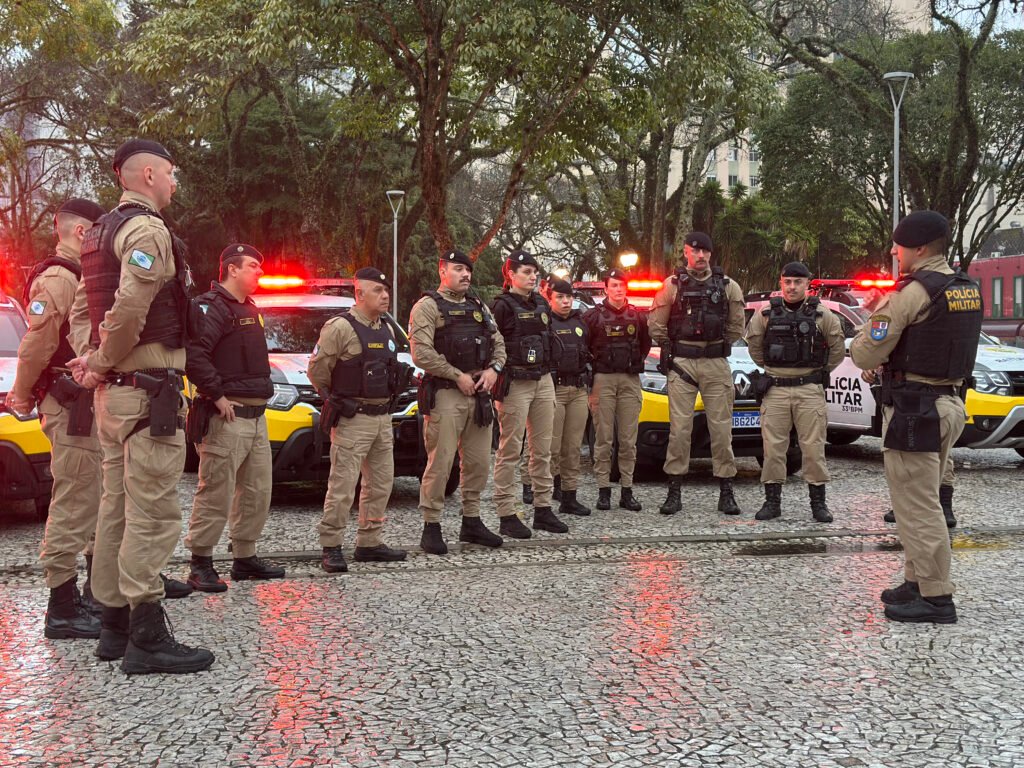 Combate à criminalidade: Polícia Militar do Paraná integra operação nacional