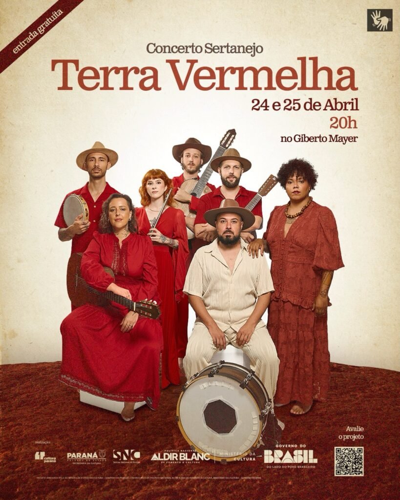 Terra Vermelha: espetáculo em Cascavel une teatro, música e reflexão social