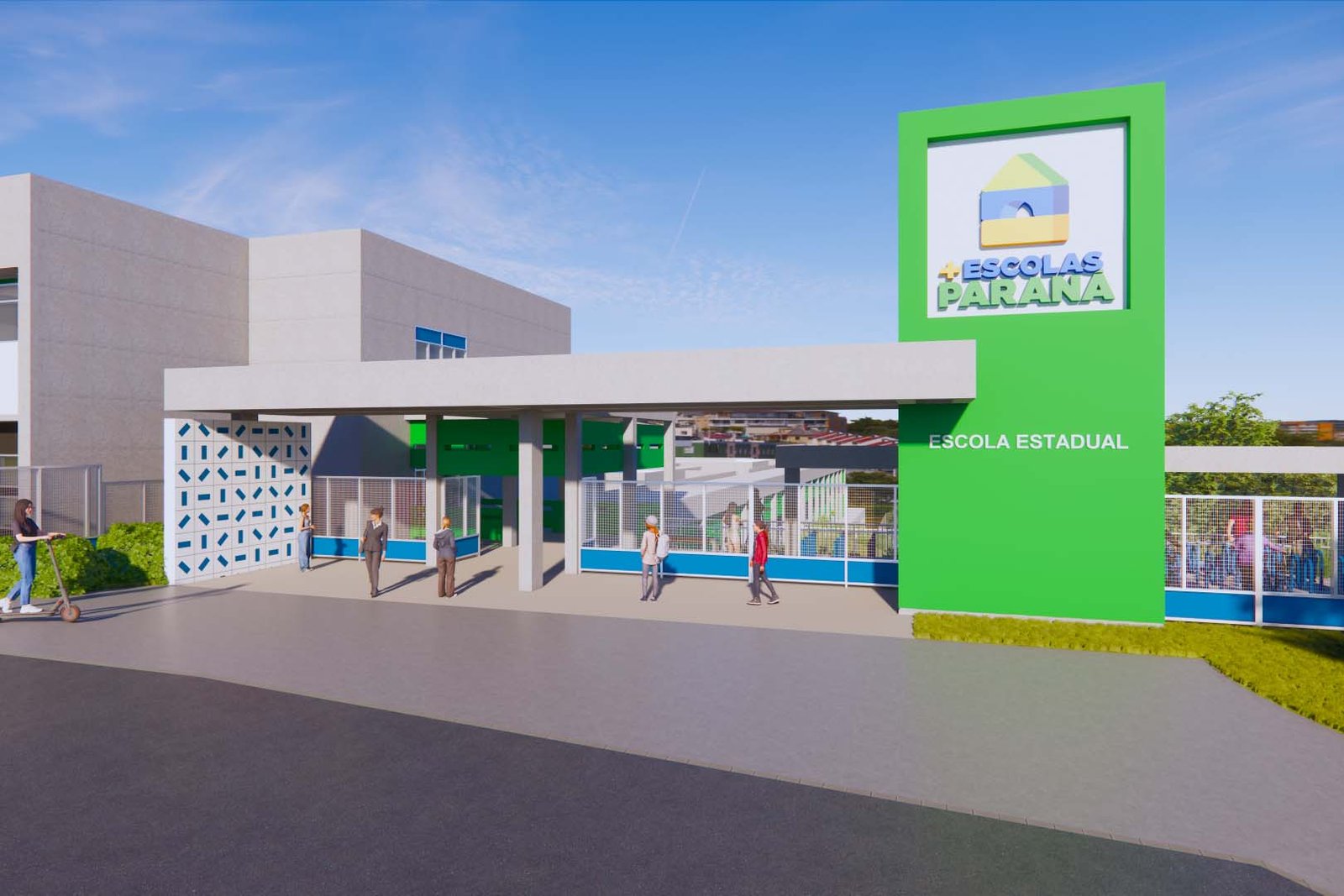 Foz do Iguaçu e cidades do Oeste ganham quatro novas escolas em pacote de expansão da rede estadual