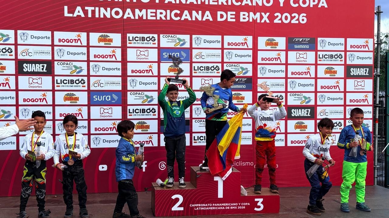Atleta curitibano de sete anos conquista o vice-campeonato pan-americano de BMX