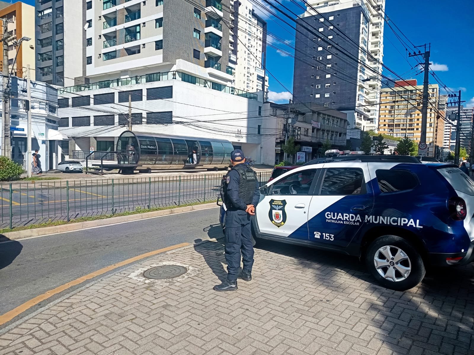 Guarda Municipal reforça patrulhamento contra roubo de correntinhas em Curitiba