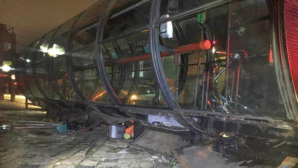 Vandalismo no transporte coletivo de Curitiba já custou quase R$ 1 milhão em 2026