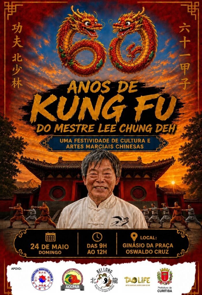 Mente sã e corpo ativo: festival gratuito de cultura chinesa movimenta o domingo dos curitibanos