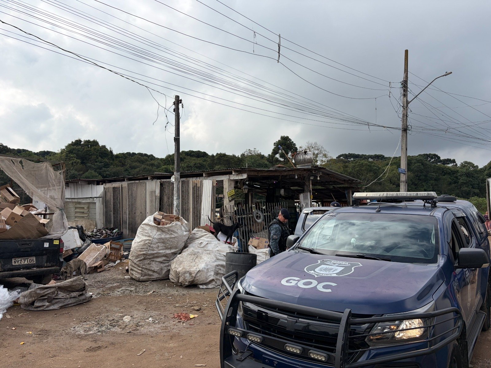 Operação Cabo Seguro fecha o cerco contra receptadores de cabos furtados na capital paranaense