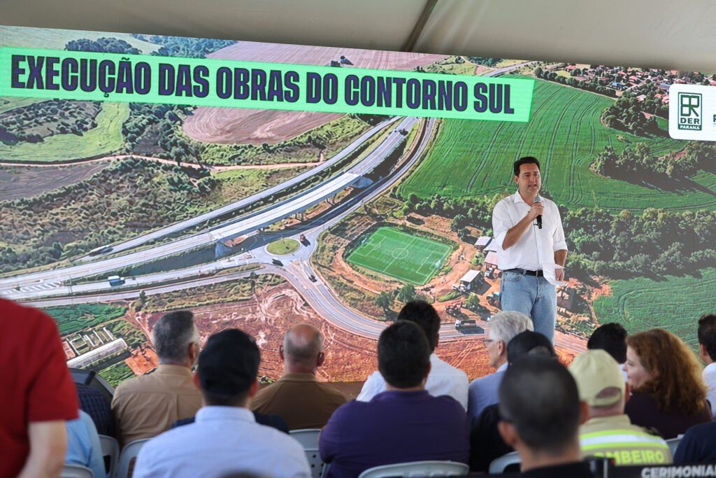 Ratinho Junior cruza o Paraná e consolida mais de R$ 500 milhões em obras: um raio-x dos investimentos por região