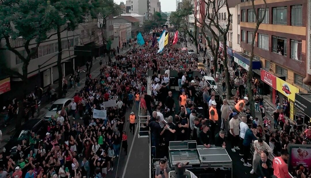 Com Ton Carfi e Sarah Farias, Marcha para Jesus 2026 espera multidão na capital paranaense