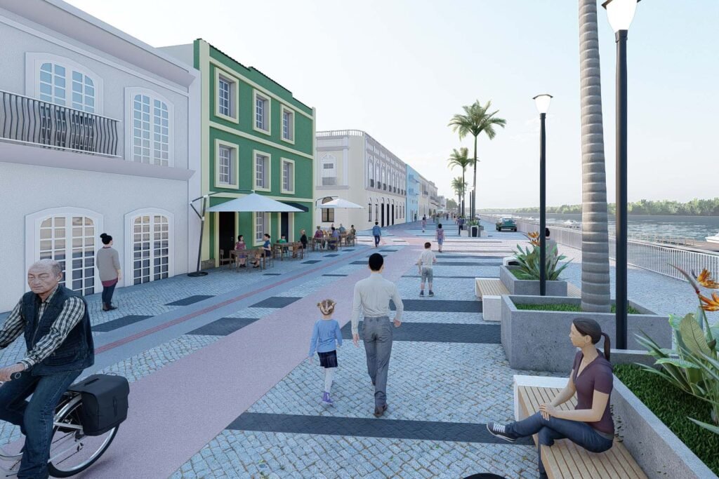 Revitalização da orla de Paranaguá avança: entenda o impacto da obra na rotina da cidade
