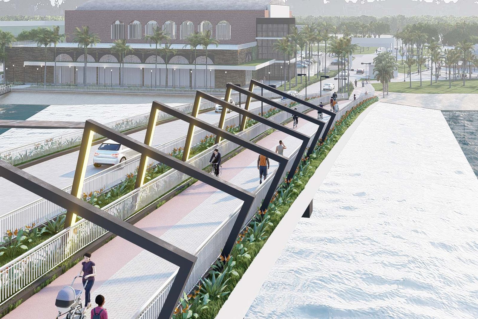 Revitalização da orla de Paranaguá avança: entenda o impacto da obra na rotina da cidade