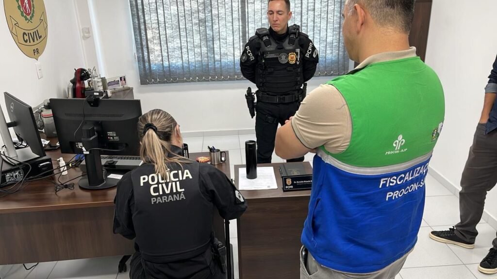 Operação conjunta interdita quatro lojas de pneus na Grande Curitiba por práticas abusivas e estelionato