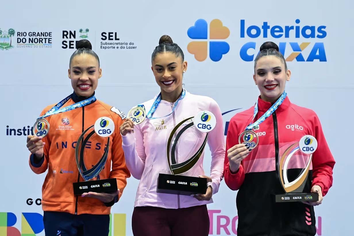 Bárbara Domingos brilha em Natal e conquista o Campeonato Brasileiro de Ginástica Rítmica