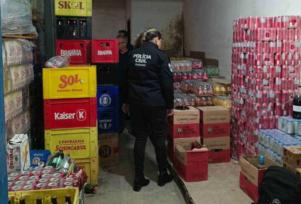 PCPR fecha centro de distribuição de bebidas adulteradas na capital