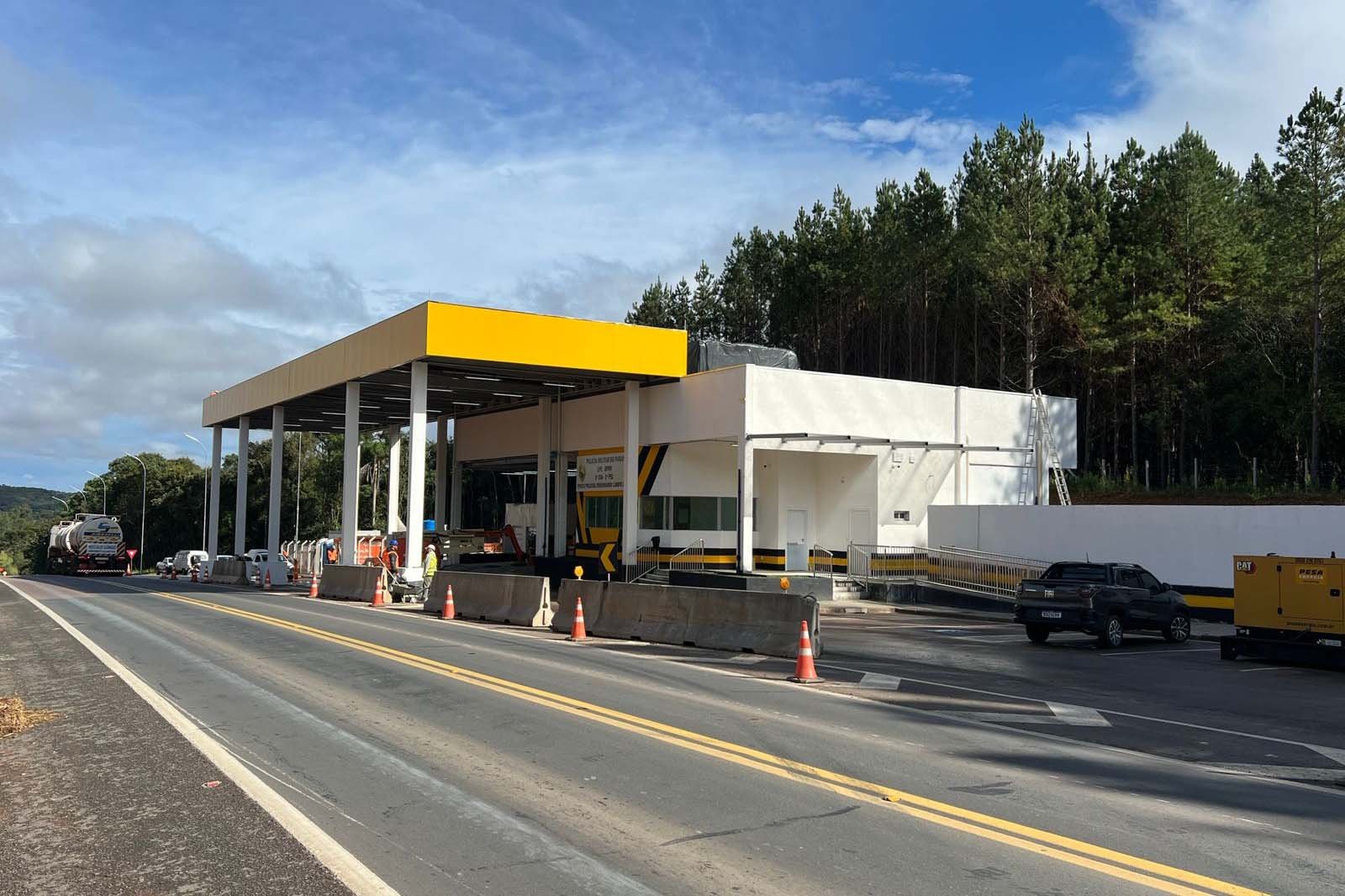 Nova base policial blindada em Campo Largo inaugura plano de 12 unidades em rodovias do Paraná