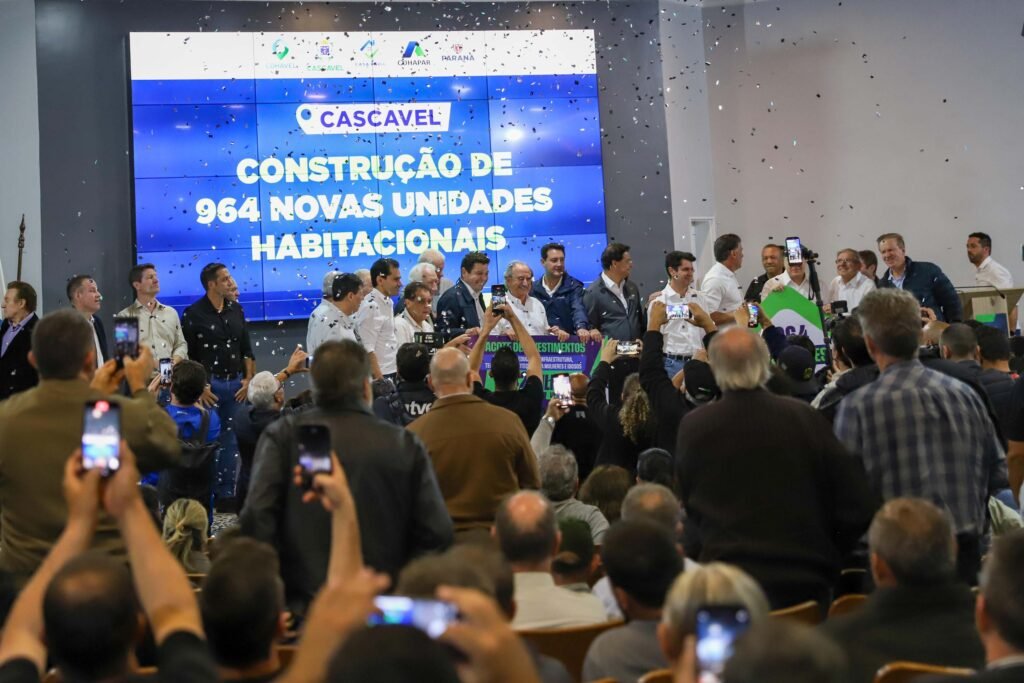 Crescimento no Oeste: Cascavel recebe novo pacote milionário de habitação