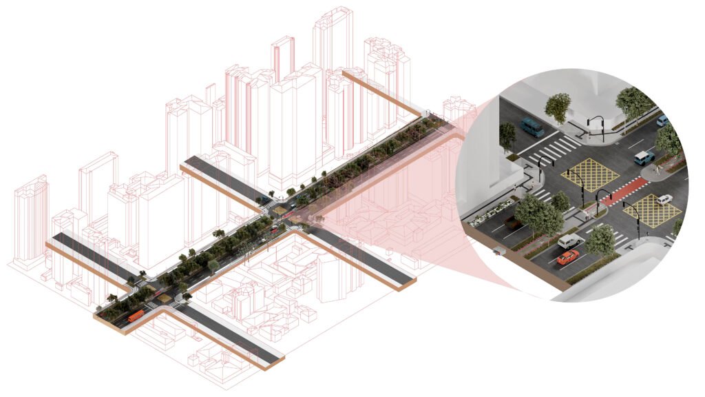 Sem postes e mais verde: os detalhes da grande obra no centro da capital