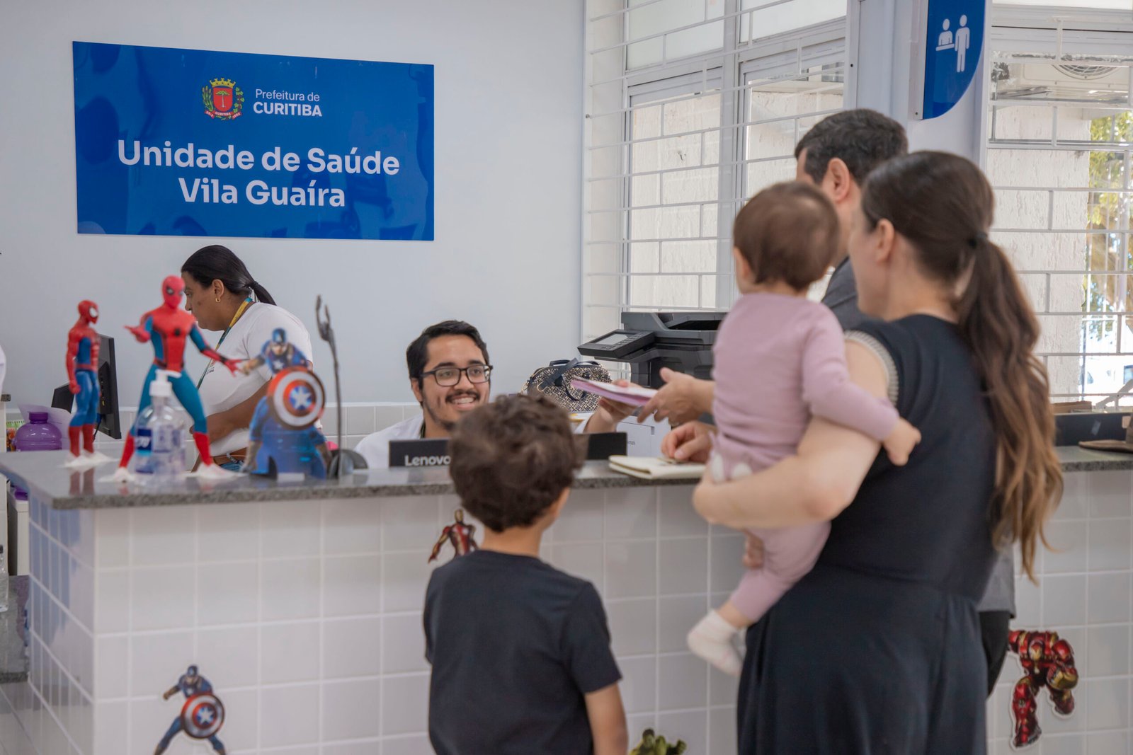 Curitiba atualiza 5,6 mil carteirinhas e lança reforço contra poliomielite