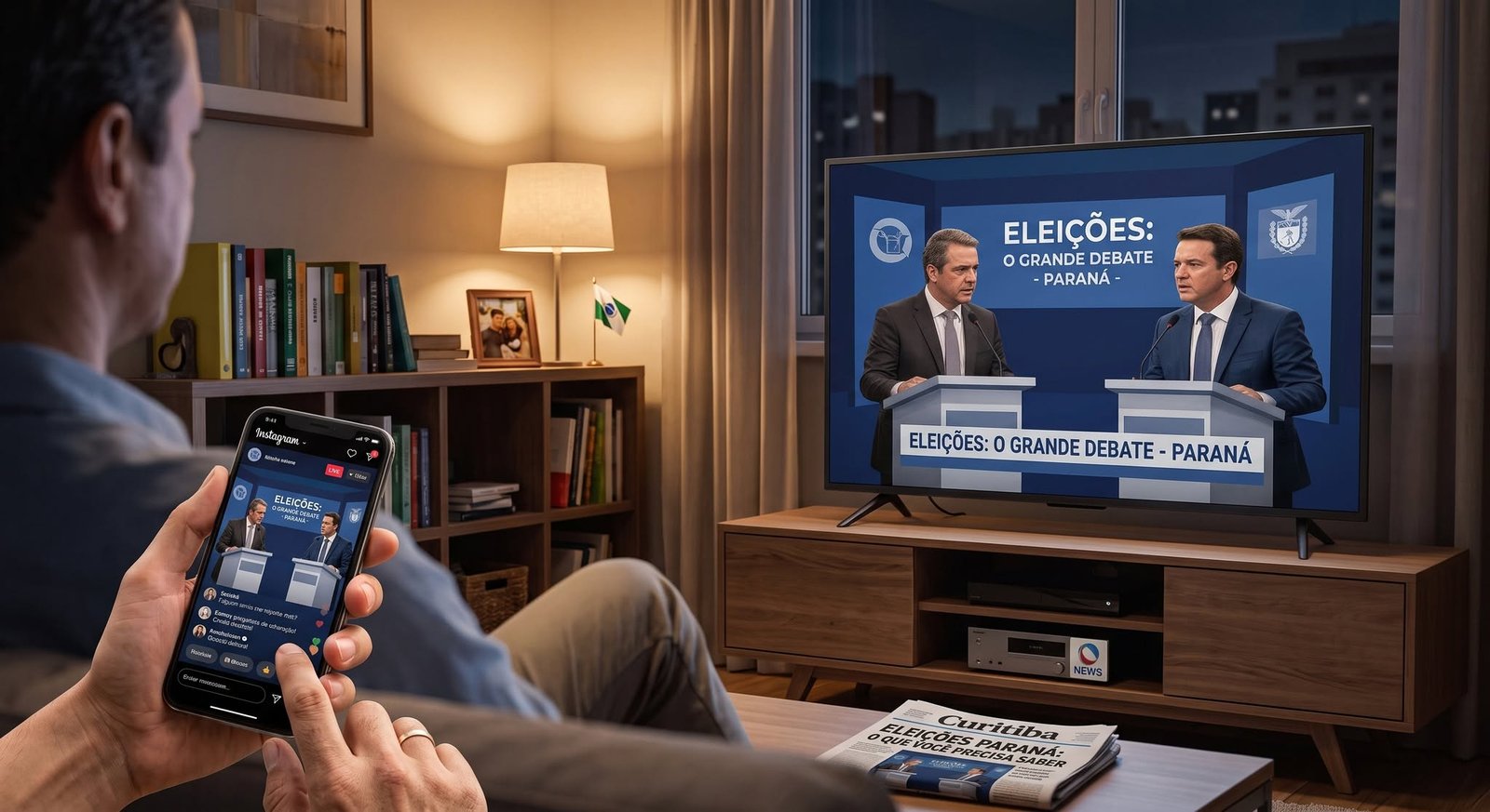 Vai começar: anúncios políticos nas suas redes sociais e na tela da TV estão liberados