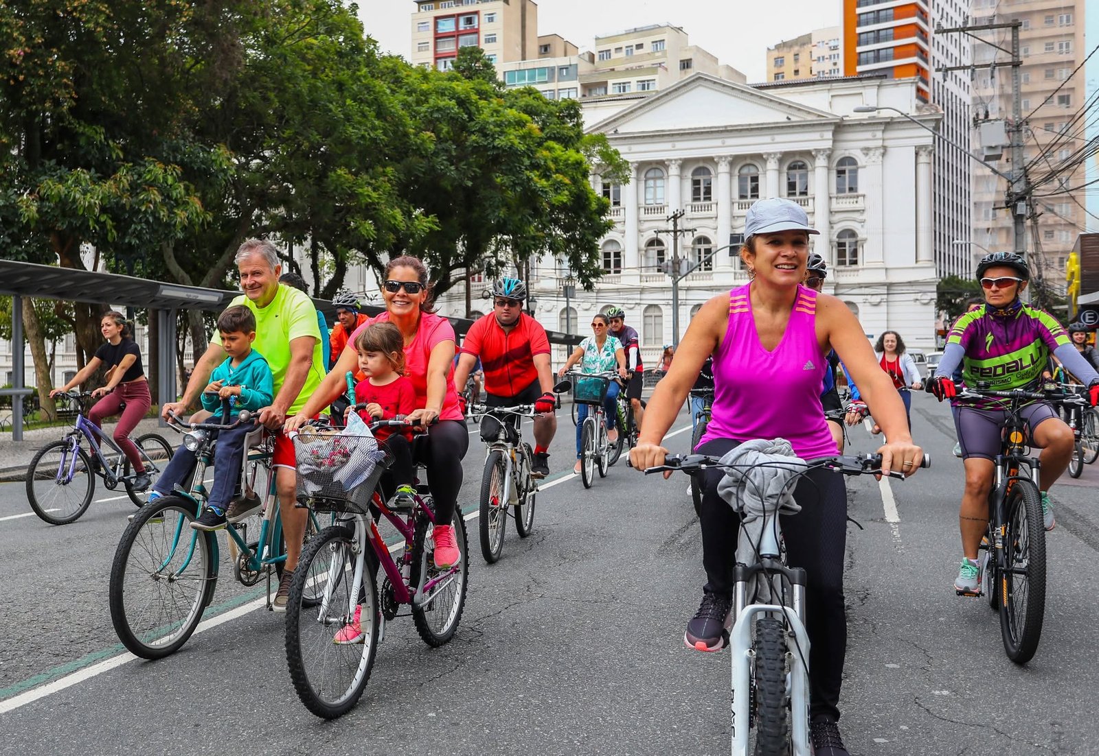 Pedala Tour Matinal Kids leva ciclistas mirins ao Parque Bacacheri