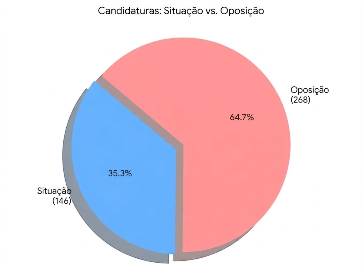 Raio-x das eleições 2026: 414 candidatos disputam as 30 vagas do Paraná na Câmara Federal