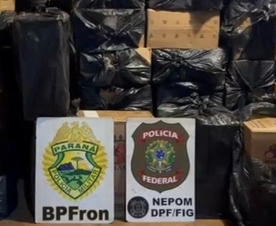 PF e PM desarticulam rotas de contrabando e tráfico no rio Paraná em ação noturna