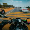 Risco no corredor: rodovias do Paraná registram 376 acidentes com motos