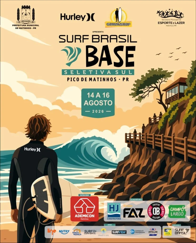 Seletiva Sul de Surf: Matinhos define vagas finais para o Brasileiro 2026