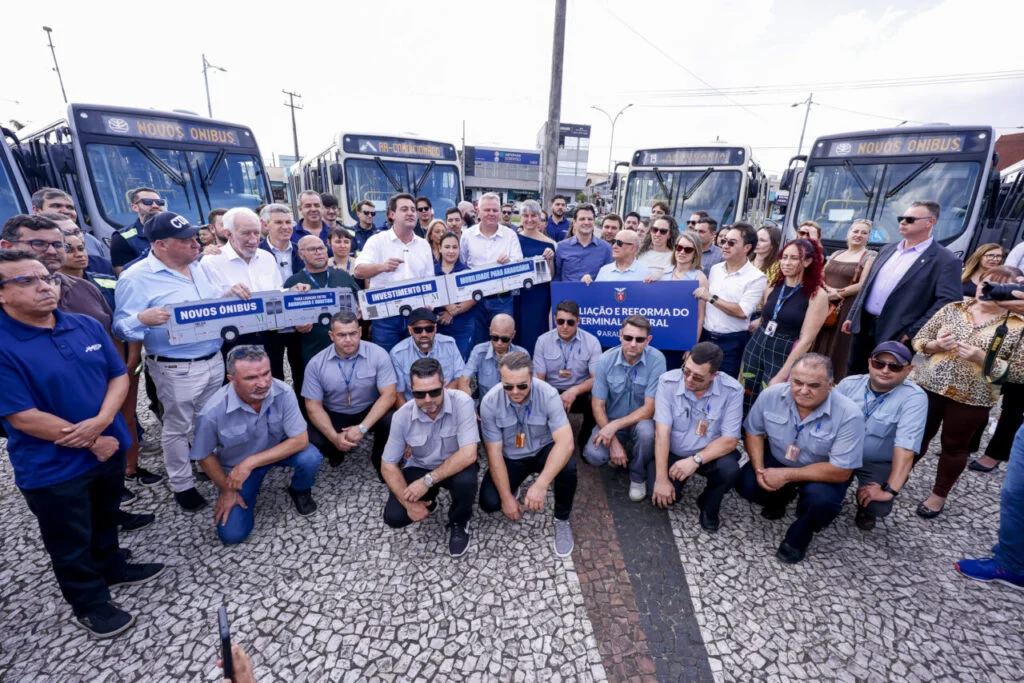 Terminal de Araucária completa 50 anos com reforma de R$ 26 milhões