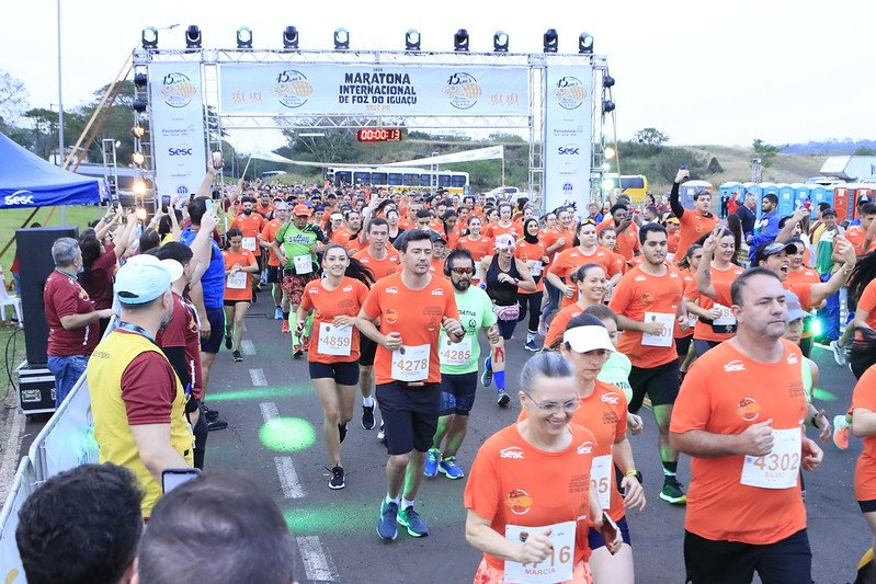 Desafio extremo: 16ª Maratona de Foz do Iguaçu entra em contagem regressiva