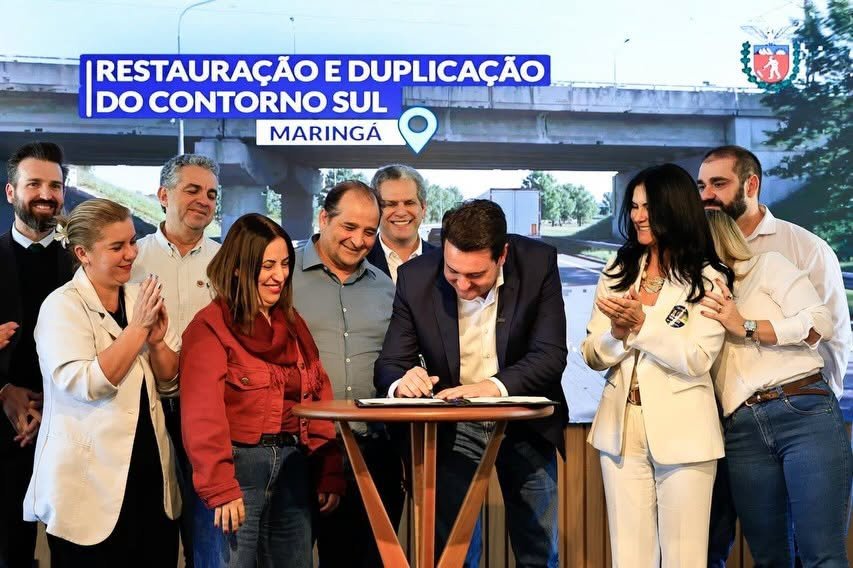 Fim do gargalo: Contorno Sul de Maringá ganha 17 viadutos e pistas de concreto
