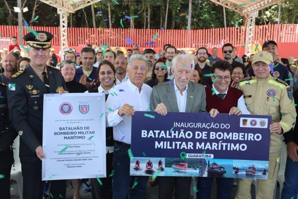Batalhão Marítimo dos Bombeiros inicia operações no Paraná com sede em Guaratuba