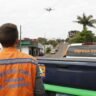 Cascavel usa drones para monitorar rios e prevenir alagamentos