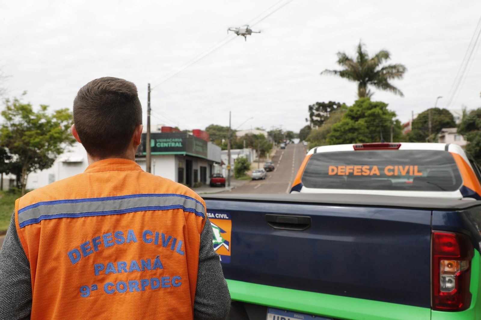 Cascavel usa drones para monitorar rios e prevenir alagamentos