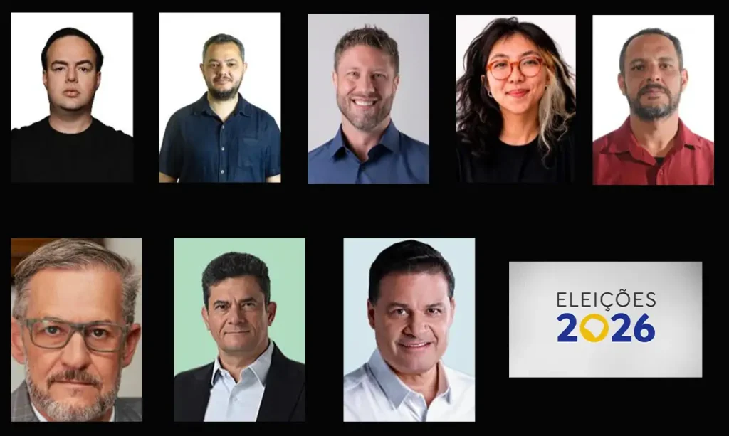 Corrida eleitoral no Paraná: Os 8 nomes que disputam o governo do estado