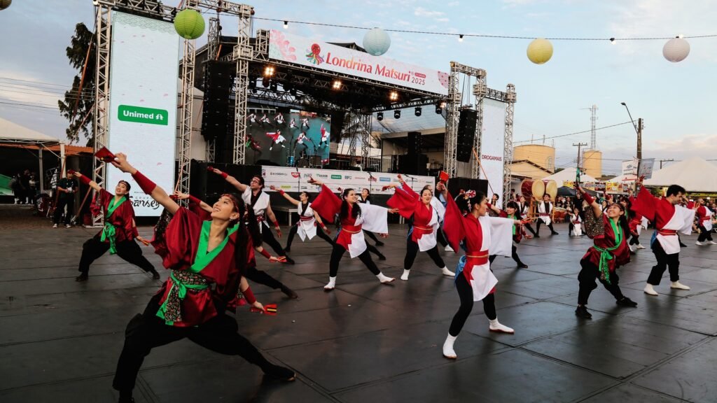 Londrina Matsuri leva gastronomia e show internacional ao Parque Ney Braga